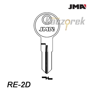 JMA 123 - surový klíč - RE-2D